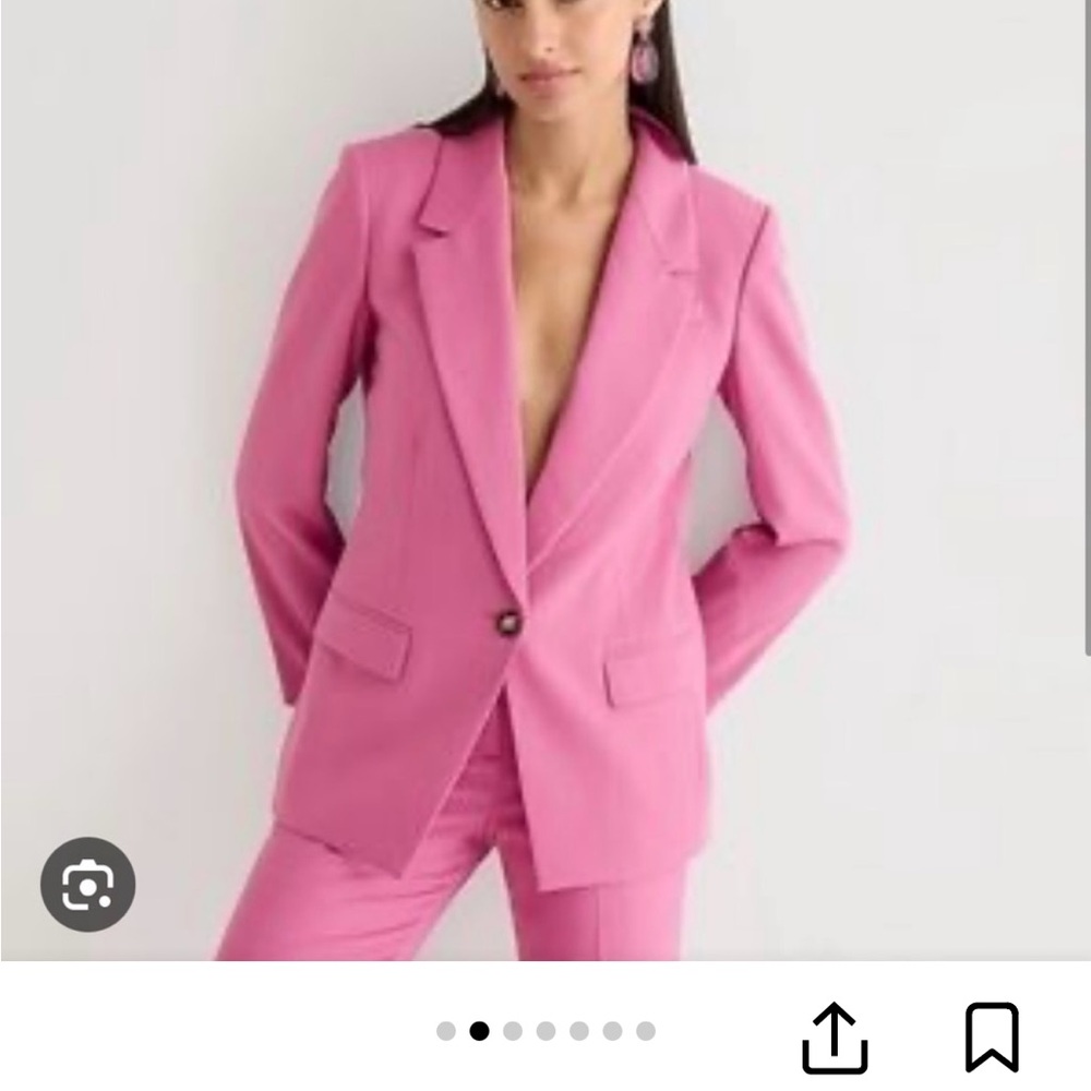 J. Crew Pink Willa Blazer - NWT